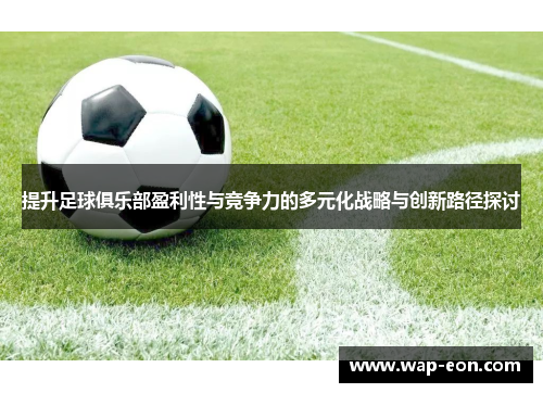 提升足球俱乐部盈利性与竞争力的多元化战略与创新路径探讨